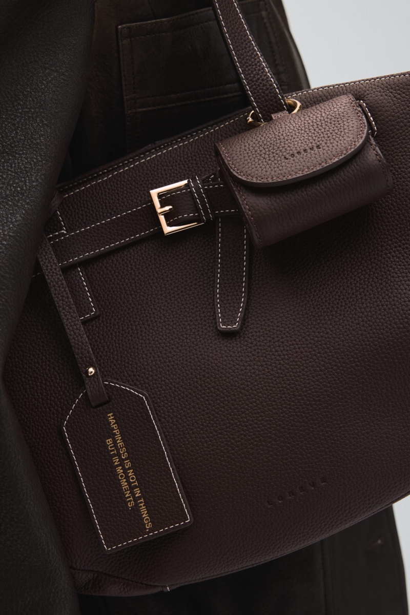 DON'T SLEEP IN NEW YORK CHOCOLATE BROWN