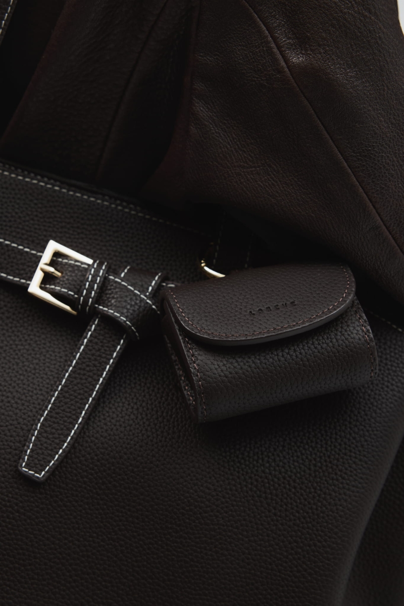 PENDANT BAG DARK BROWN