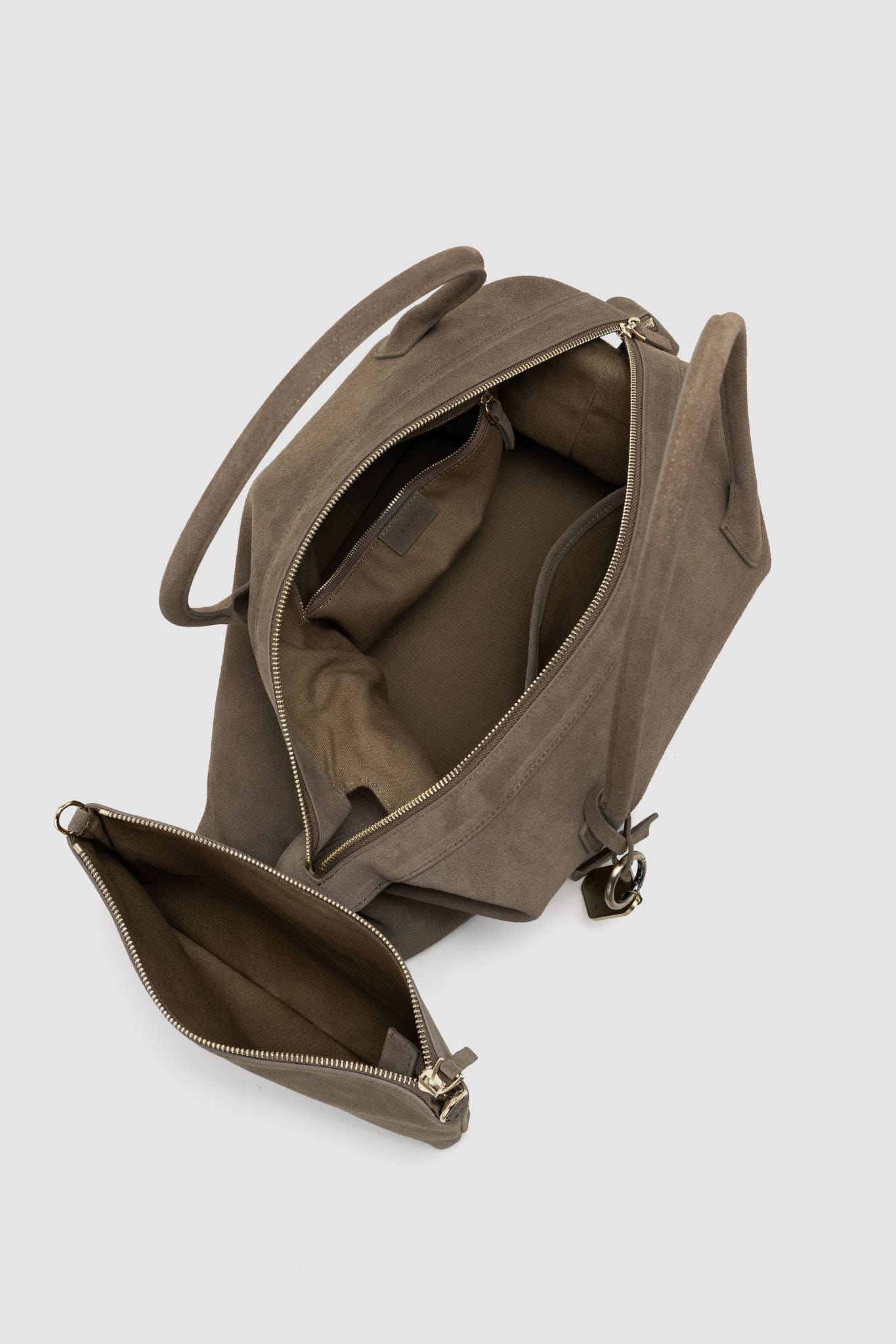 CHECK IN LONDON TAUPE GREY