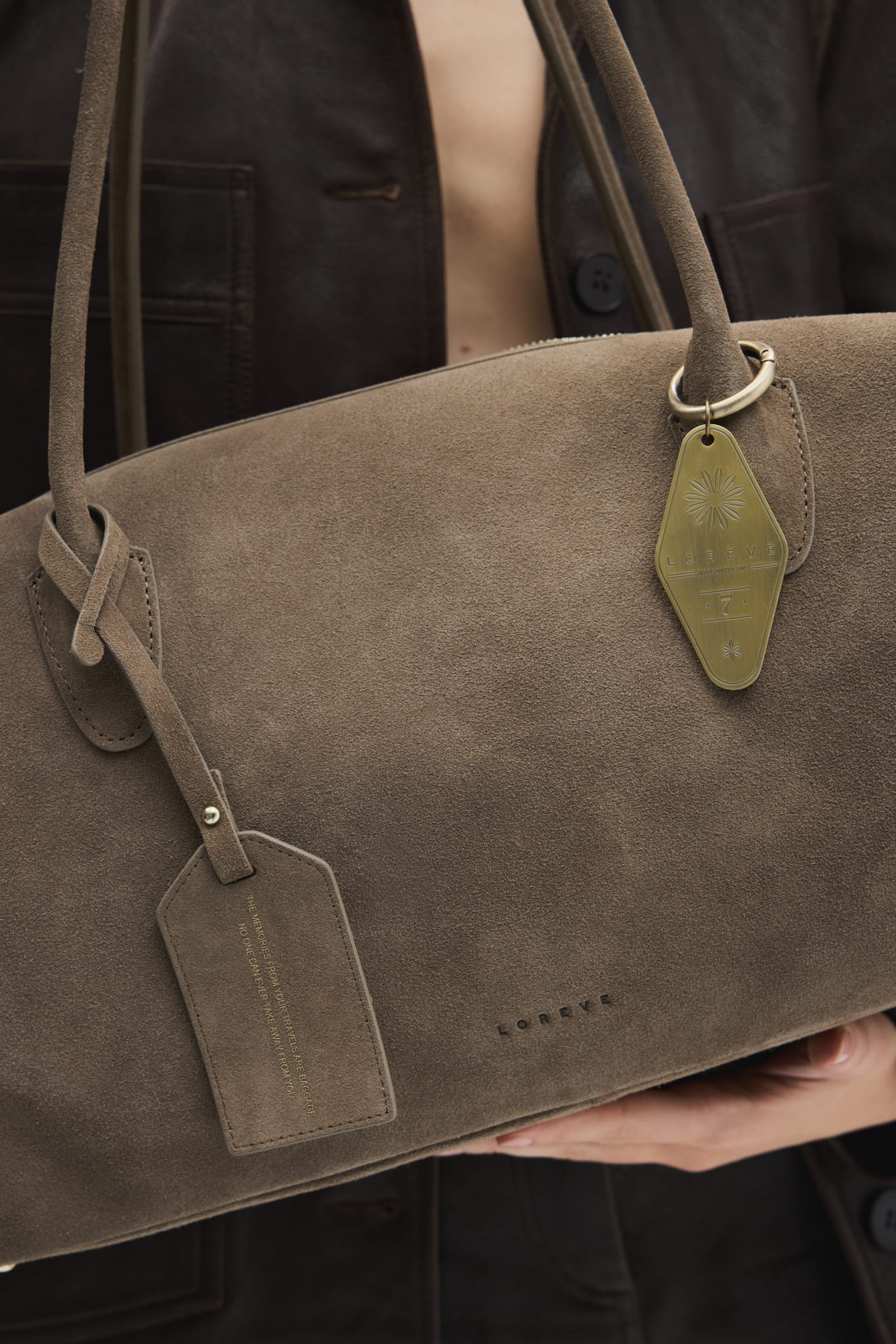 CHECK IN LONDON TAUPE GREY